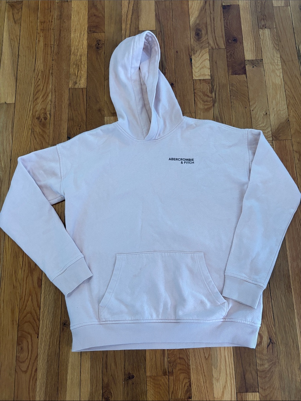 Abercrombie & Fitch Light Pink Pullover Hoodie